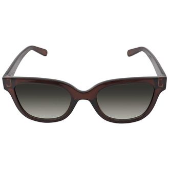 Ferragamo Grey Gradient Square Ladies Sunglasses SF1066S 210 52