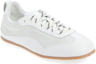 Freda Salvador Minnie Ballet Sneaker in Milk Calf Combo at Nordstrom, Size 6.5