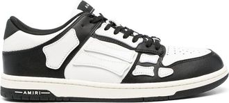 Amiri Skel Top low-top sneakers - men - Leather/Rubber/Polyester - 48 - Black