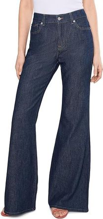 7 For All Mankind Retro Flare Womens Jeans Halona : 30 34, Cotton/Denim/Elastane