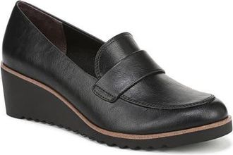 Life Stride Zed Wedge Loafer Pump in Black at Nordstrom, Size 9.5