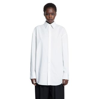Saint Laurent Cassandre Shirt in Cotton Poplin