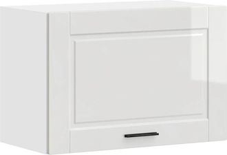 vidaXL Vidaxl - Armario pared cocina Porto madera ingeniería blanca alto brillo