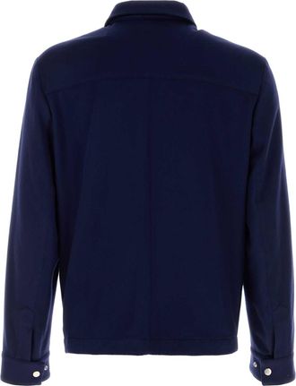 Brunello Cucinelli Mens Jacket Navy Cashmere