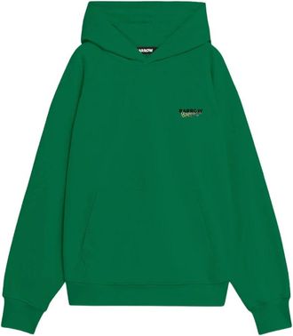 Barrow 080 Verde Hoodie - Heren - Hoodies - Groen - XL - Katoen - Hoodies & sweatvesten