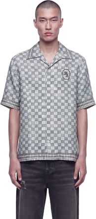 Amiri MA Checkered Bowling Shirt