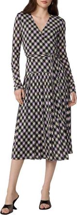 Diane Von F&uuml;rstenberg Kristen Wrap Midi Dress in Highland Farm at Nordstrom, Size Xx-Small
