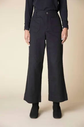 Habitat Stretch Denim Ankle Jean In Black