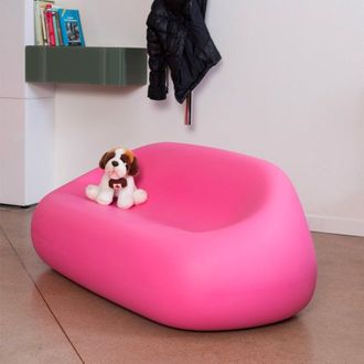 Plust Sof&aacute; Para Ni&ntilde;os Sal&oacute;n Dise&ntilde;o Moderno Gumball Sofa Junior - Verde Oscuro