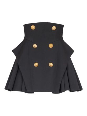 Balmain Houndstooth Skirt