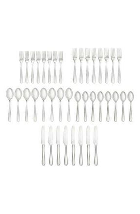 Fortessa Grand City 40-Piece Flatware Set in Silver at Nordstrom Rack