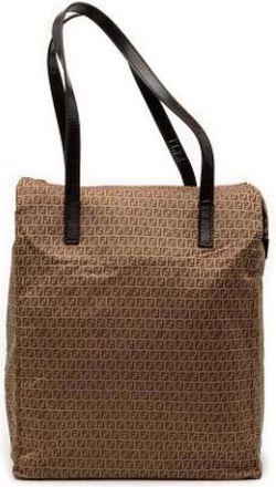 Fendi Pre-owned Tote Bags, female, Beige, Size: ONE SIZE Pre-owned Tote Bag