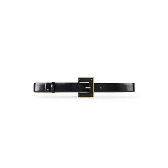 Elisabetta Franchi Dames, Accessoires, Zwart, Maat: XL Leer