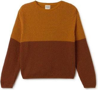 Twothirds Teresa Bicolour Pullover f&uuml;r Damen | braun