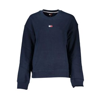 Tommy Hilfiger Blauw Katoenen Dames Sweatshirt