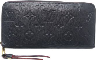 Louis Vuitton Marine Rouge Monogram Empreinte Long Wallet (Bi-Fold) (Pre-Owned)