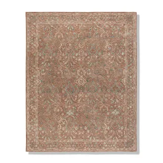 Frontgate Quinn Hand-tufted Area Rug - Rust, 8 x 10 - Frontgate