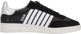 Dsquared2 Black Color Block Collection Sneakers