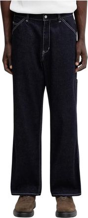 Neighborhood Denim Painter Broek - Heren - Regular Fit Jeans - Blauw - L - Denim - Jeans