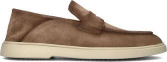Officine Creative Schoenen, Heren, Beige, 44 EU, Su&egrave;de, Slip-On Bones Su&egrave;de Schoenen