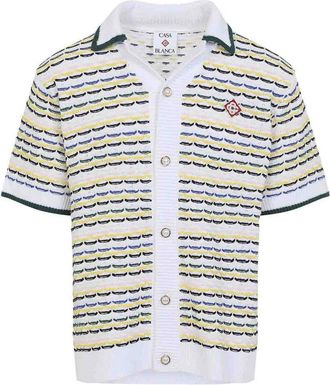 Casablanca Tuck Stitch Shirt