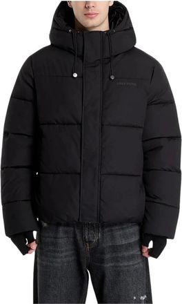 Daily Paper Clothing Monogram Puffer Jacket - - Jackets - Uomo - Nero - M