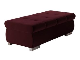 Mirjan24 Mobilier1 - Banco Acolchado Comfivo 123, Venus Velvet 2932, 39x60x120cm, Di&aacute;metro: 0, Tapiz, Patas: Metal, 0