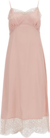 Simone Rocha Lace Trim Slip Dress