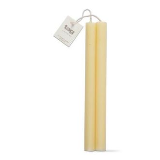 Tag Straight Taper Paraffin Wax Candle Set of Two Elegant Candles in Beige at Nordstrom