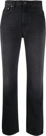Acne Studios Mece Jeans - Dames - Regular Fit Jeans - Zwart - W27 - Katoen - Jeans