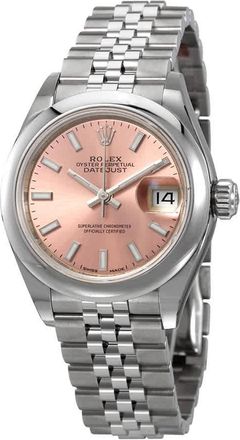 Rolex Lady Datejust Automatic Pink Dial Ladies Jubilee Watch 279160PSJ