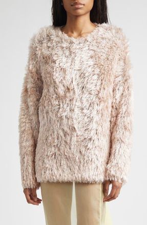 Zankov Mel Chenille Pullover in Quartz at Nordstrom, Size X-Small