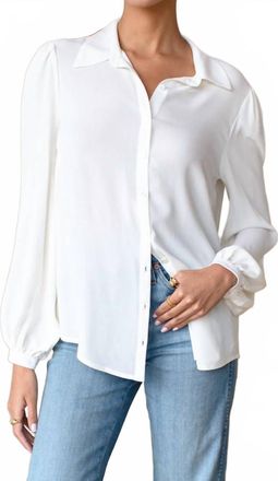 Emerson Fry Frankie Blouse In Star White