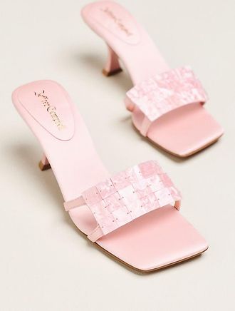 Jeffrey Campbell Abalone-Inspired Square Toe Heels