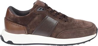 Tod's Brown Suede Sneakers