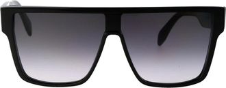 Alexander McQueen Am0354S Zonnebril - unisex - Accessoires - Zwart - Maat: ONE Size