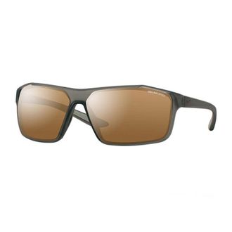 Nike Sunglasses Rectangle Full Rim, Matte Dark Grey Frame And Brown Bronze Mirror Lens Windstormmcw4672021