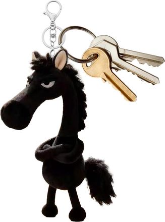 Generic Animal Keychain | 2026 Year Soft Mascot Key Chain - Soft Stuffed Animals Keychain,for Backpack Purse Wallet Rearview Mirror Phone Handbag Car Travel N