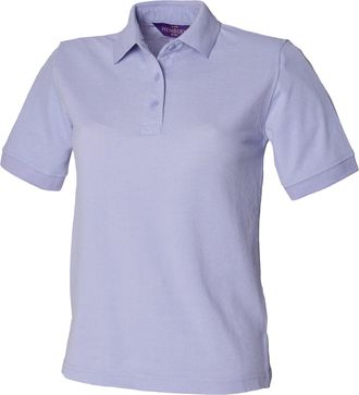 Henbury Womens/Ladies 65/35 Polo Shirt (2XL) (Lavender)