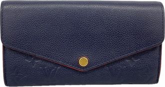 Louis Vuitton Marine Rouge Long Wallet (Bi-Fold) (Pre-Owned)