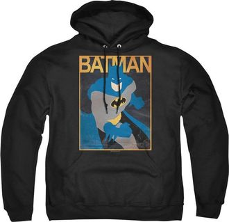Gildan Batman Simple Bm Poster Adult Pull Over Hoodie / Hooded Sweatshirt