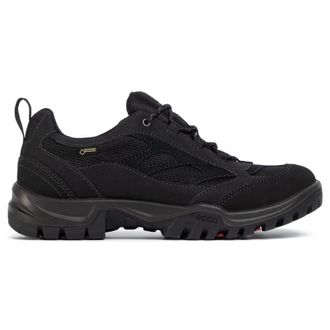 Ecco Ecco Xpedition III Leather Textile Mens Lace Up Trainers - Black - Size:UK 10.5-11