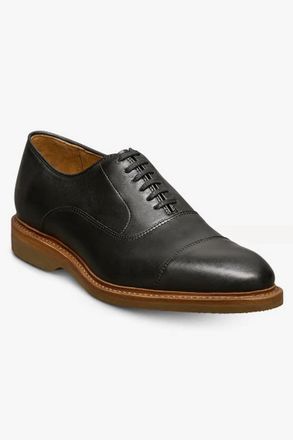Allen Edmonds Mens Park Avenue Verse Cap-Toe Oxford Dress Shoe In Black Leather
