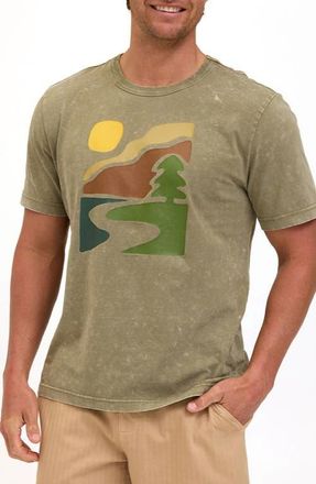 Threads 4 Thought Nature Hike Graphic T-Shirt in Kelp at Nordstrom, Size Xx-Large