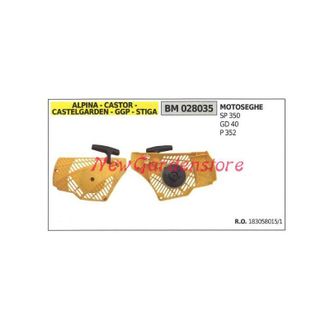 STIGA Sports Messa in moto CASTELGARDEN motore motosega SP350 GD40 P352 028035