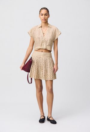 Claudie Pierlot Chemise fluide courte