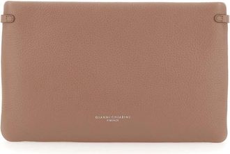 Gianni Chiarini Hermy Clutch - Dames - Clutches - Roze - ONE Size - Leer - Tassen