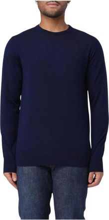 Aspesi Heren, Truien, Blauw, Maat: L