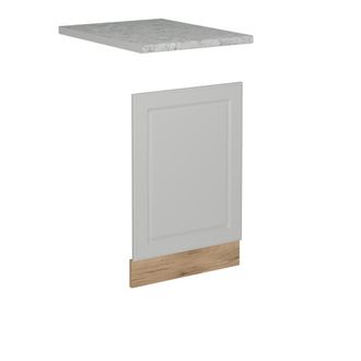 Vicco Frontal Para Lavavajillas R-line, Blanco Casa De Campo, 45 Cm, Et M&aacute;rmol Vicco