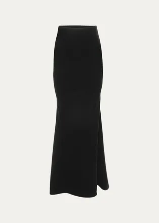 Carolina Herrera Chalet Trumpet Floor-Length Skirt